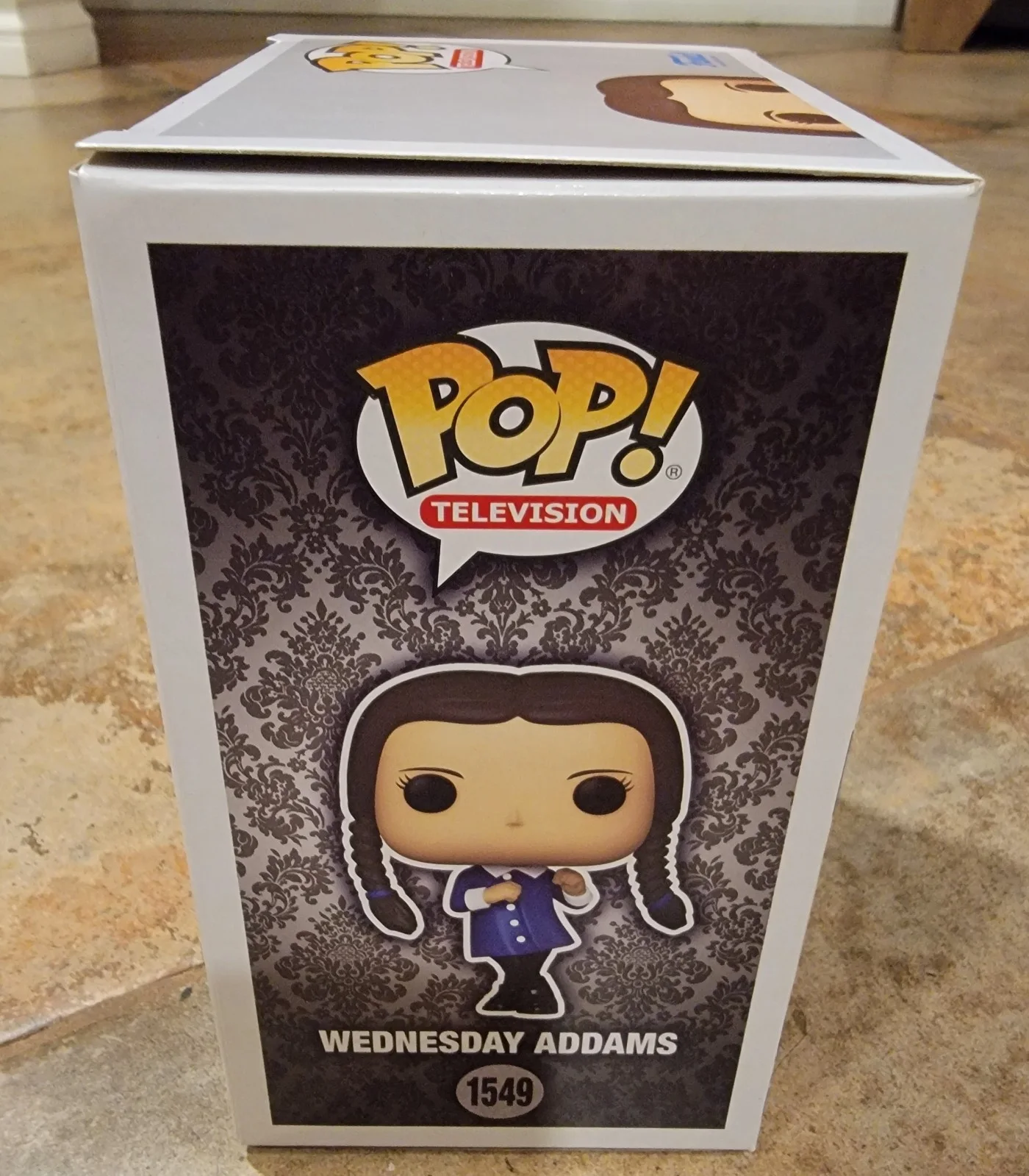 Christina Ricci — Christina Ricci signed Funko Pop 1549 The Addams Family Wednesday PSA DNA yellow, изображение 4