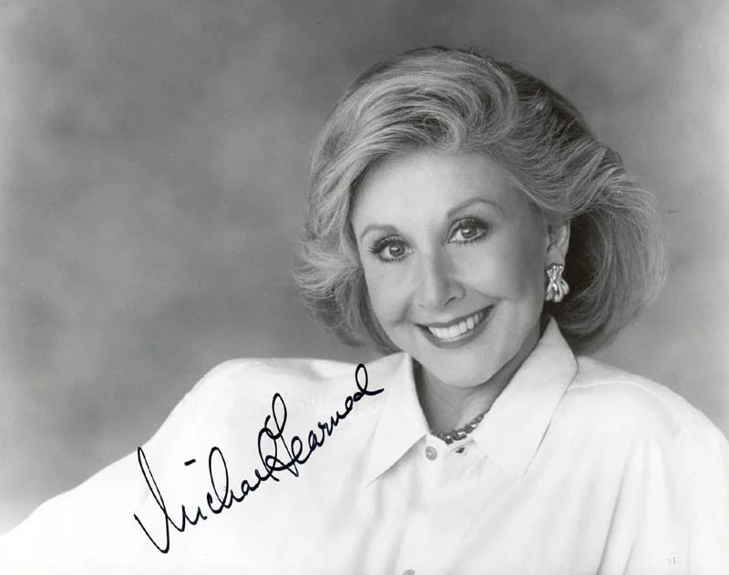 Michael Learned — MICHAEL LEARNED - AUTOGRAPHED SIGNED PHOTOGRAPH