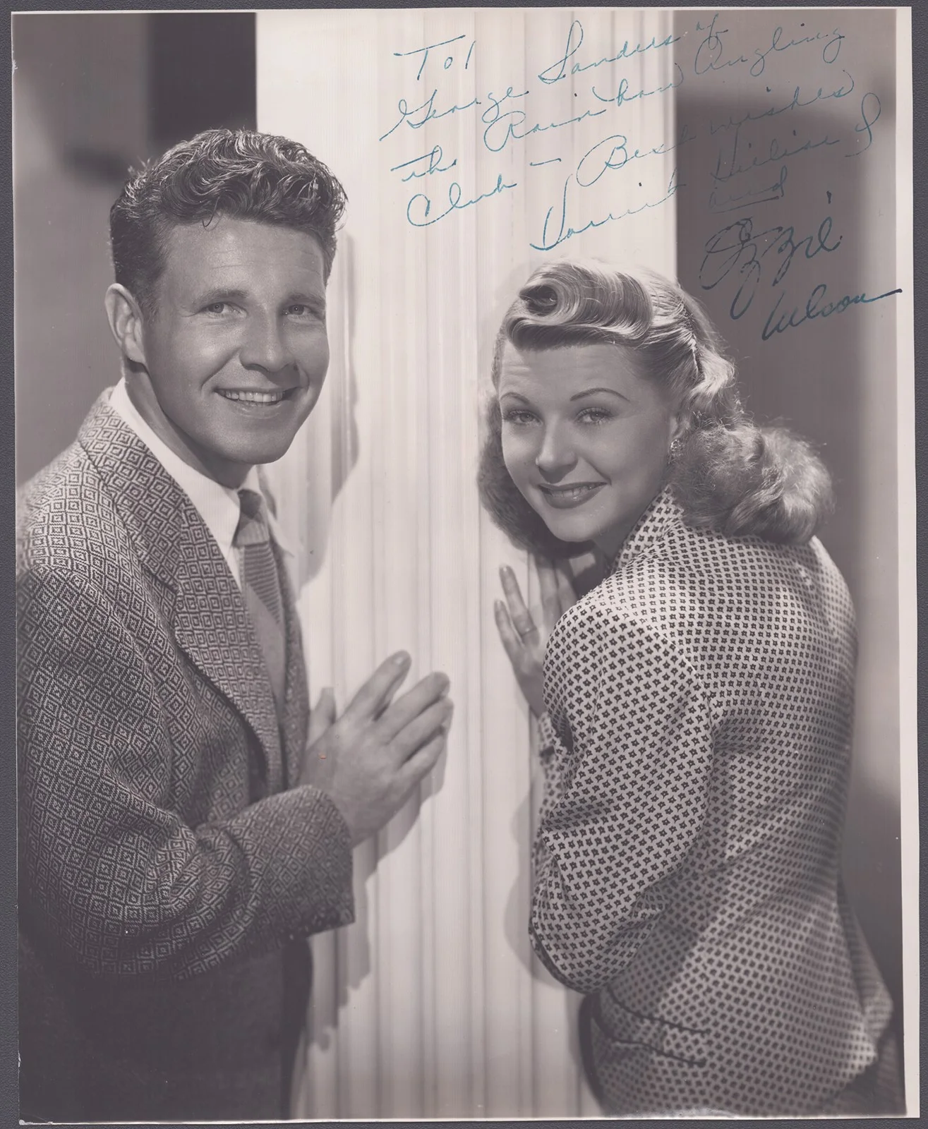 Ozzie Nelson, Harriet Hilliard Nelson — OZZIE NELSON - AUTOGRAPHED INSCRIBED PHOTOGRAPH WITH CO-SIGNERS