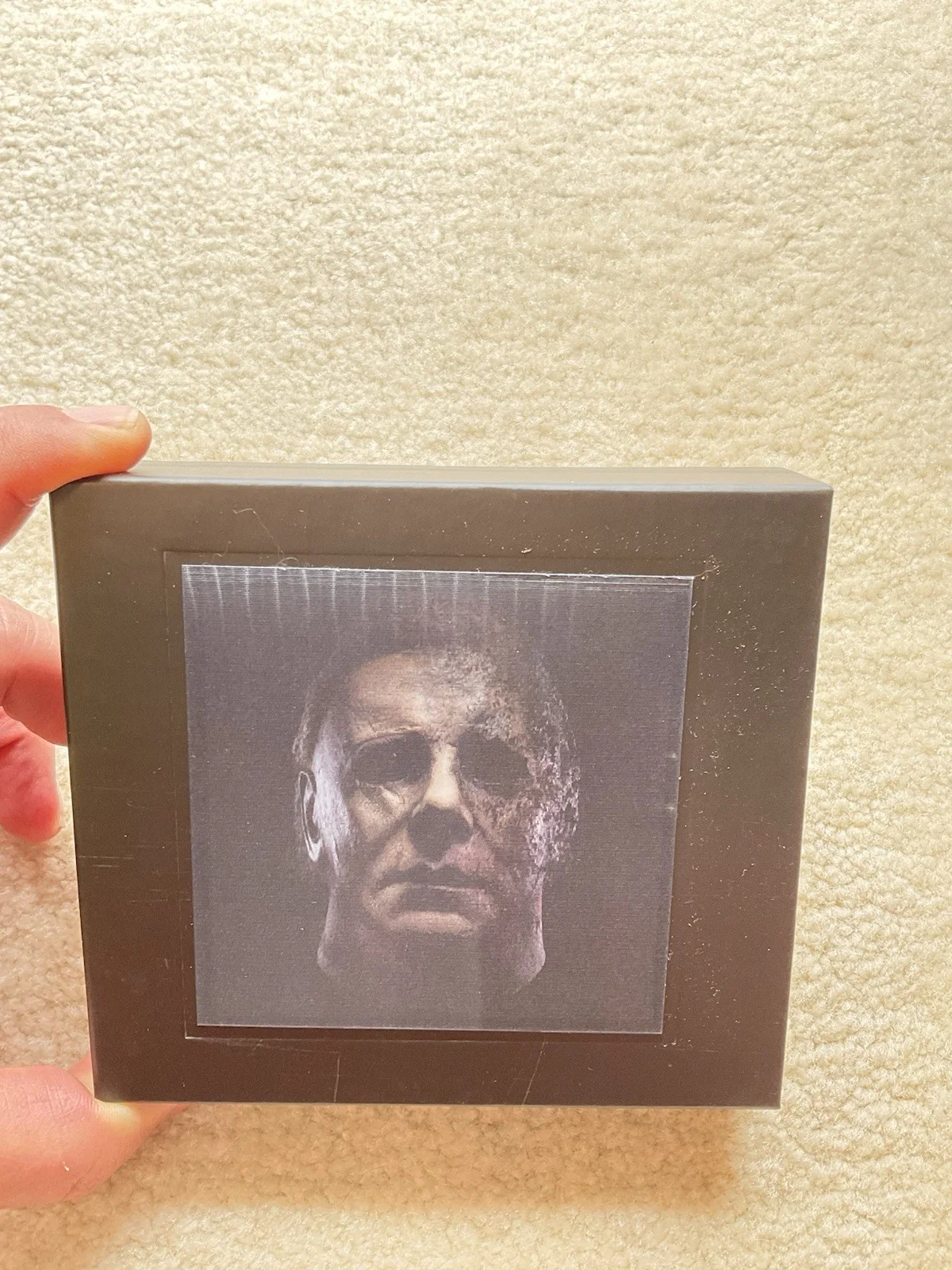 John Carpenter — Halloween signed CD Sleeve John Carpenter signed Halloween CD Daniel Davies auto, image 3