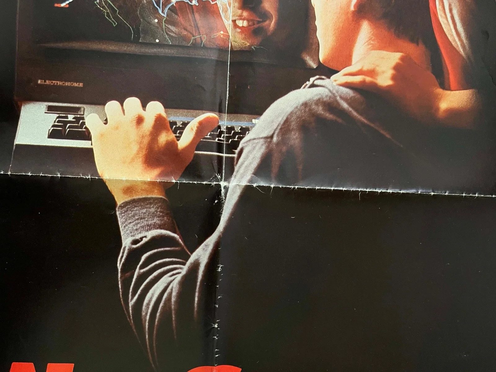 WarGames - Matthew Broderick 1983 USA Original Vintage Poster One Sheet 27"x41", изображение 4