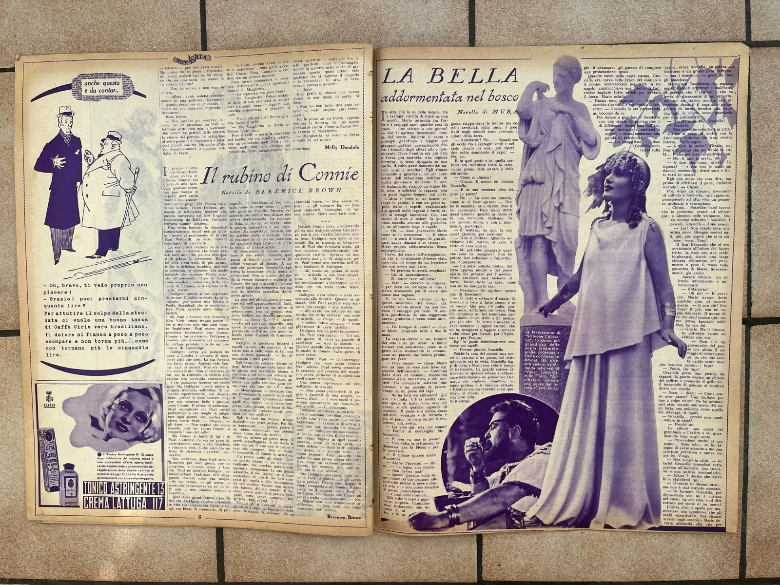 JEAN HARLOW STEFFI DUNA GINGER ROGERS FRED ASTAIRE MYRNA LOY Italian Mag 1936, изображение 4