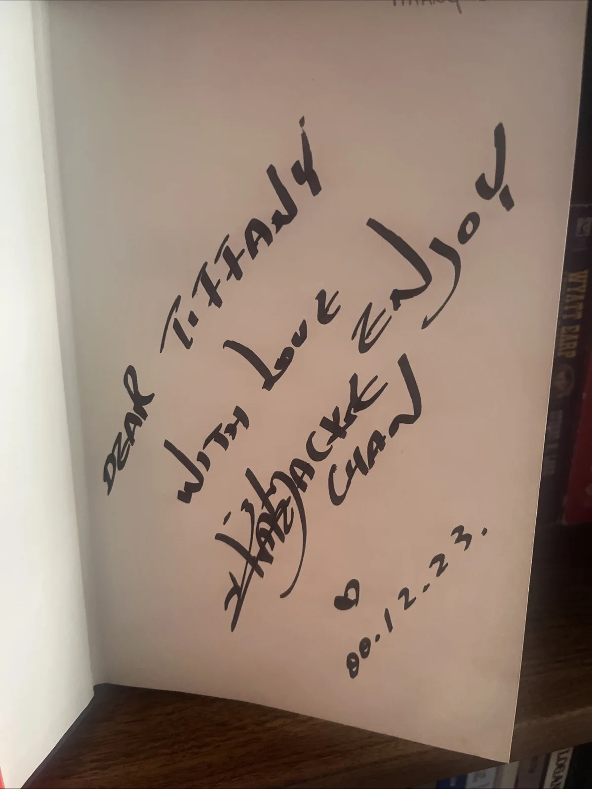 Jackie Chan — Jackie Chan Signed Book I Am Jackie Chan Icon Martial Artist (Personalized), image 2