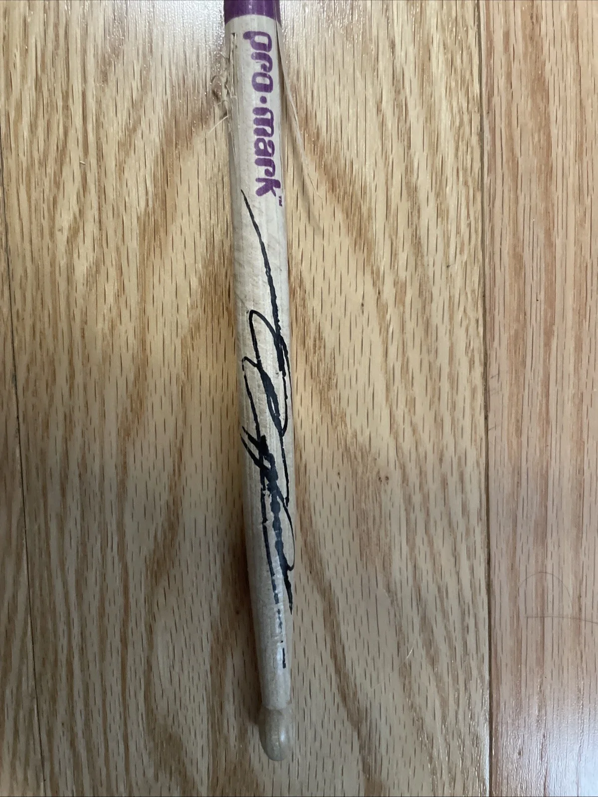 Eloy Casagrande Promark Drumstick Autographed Used, image 3