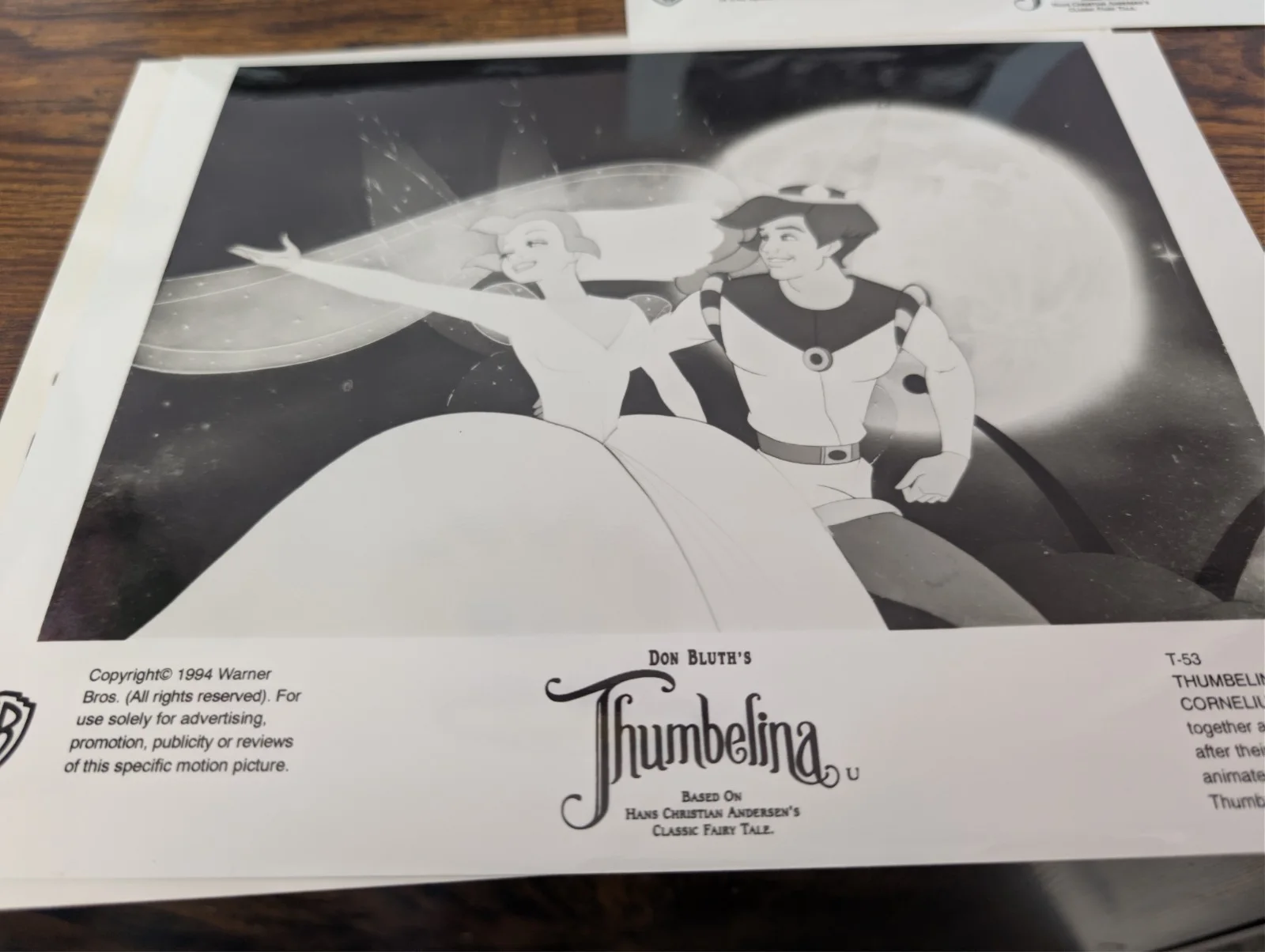 press photos from thumbelina secret garden and beethoven kids movie, изображение 4