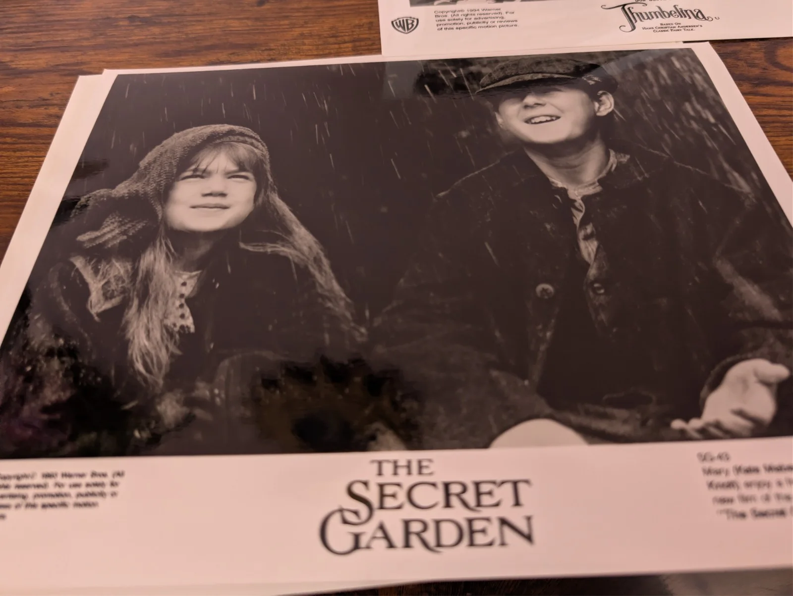 press photos from thumbelina secret garden and beethoven kids movie, изображение 5