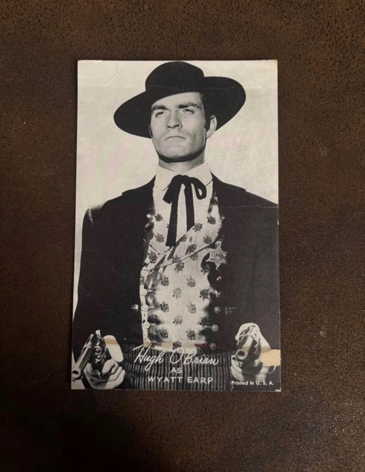 Bob Crosby, Frankie Ortega, Hugh O’Brian — Old signed photos, image 4