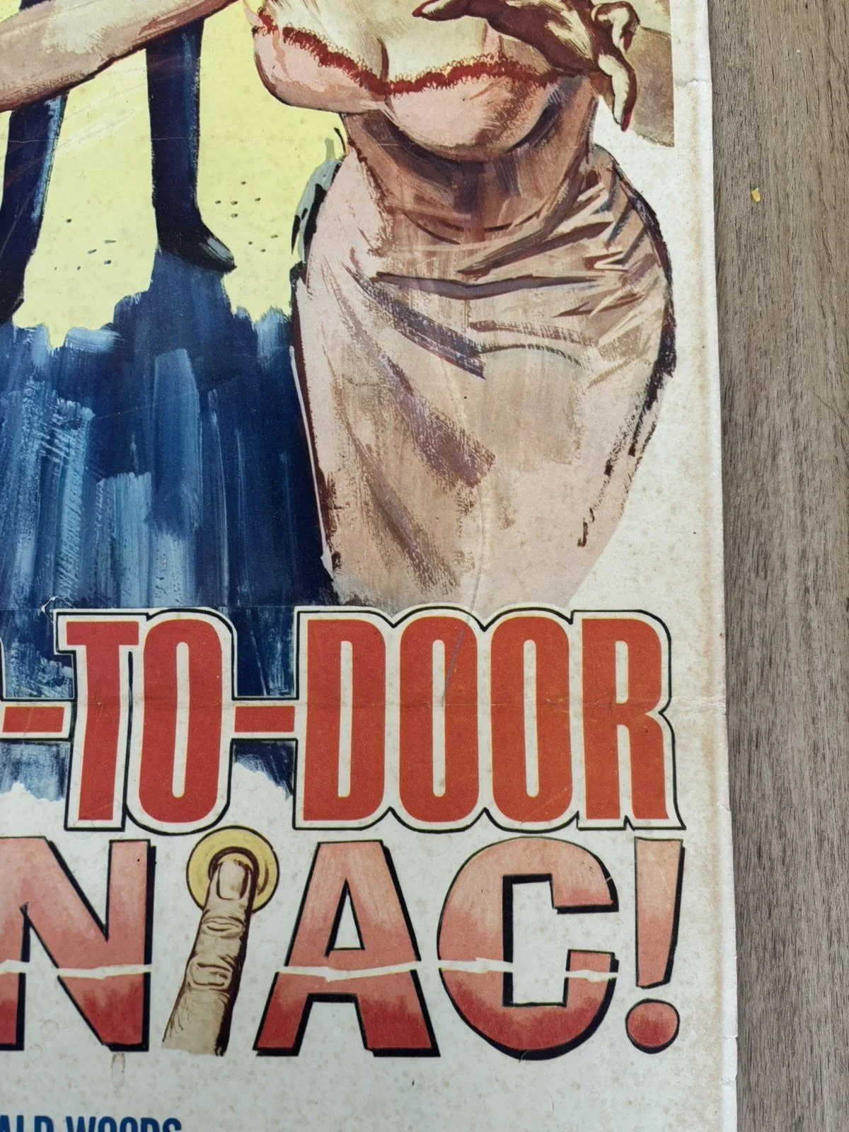 Door to Door Maniac 1966 Original Movie Insert Poster Johnny Cash Ltd ed 66/170, изображение 5