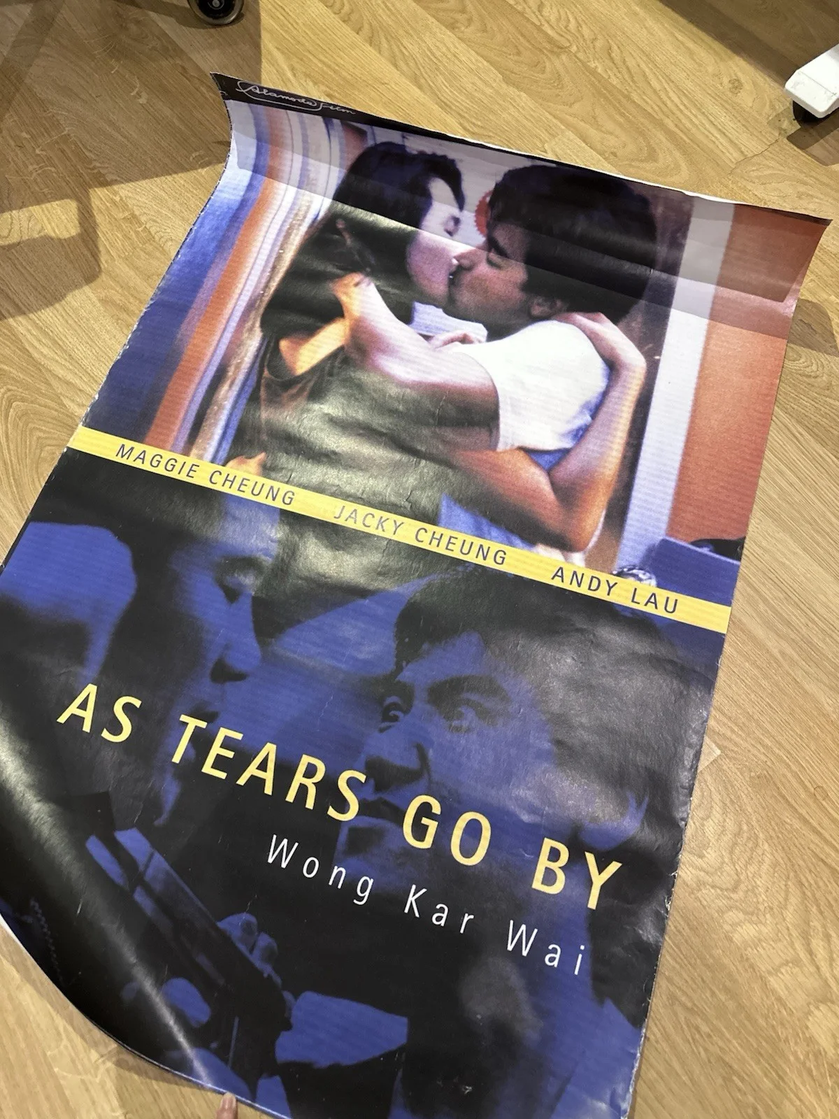 As Tears Go By Poster - Wong Kar Wai -Alamode Film German Release -Maggie Cheung, изображение 4