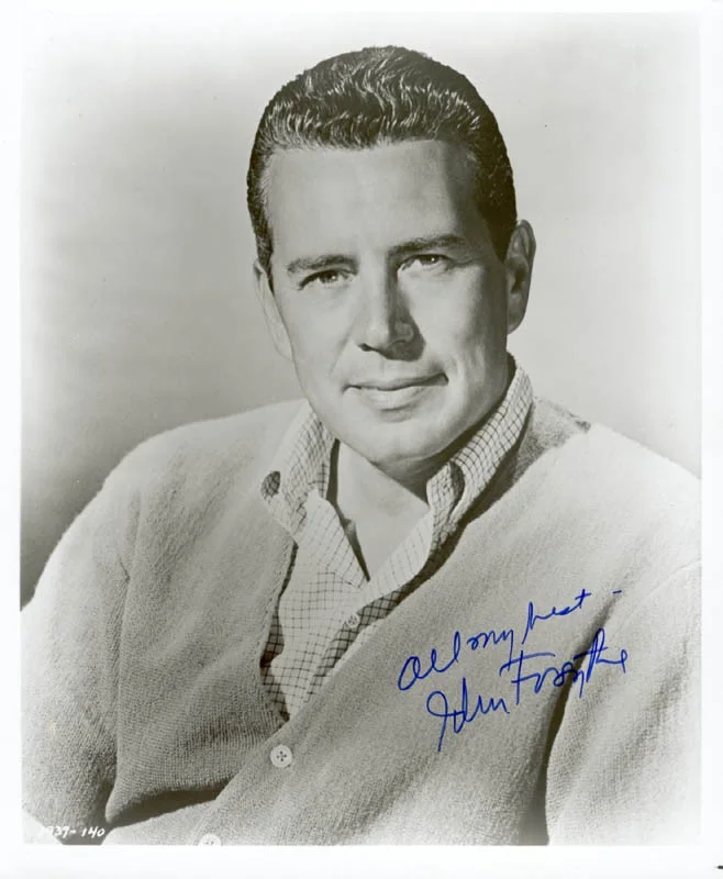 John Forsythe — JOHN FORSYTHE - AUTOGRAPHED SIGNED PHOTOGRAPH