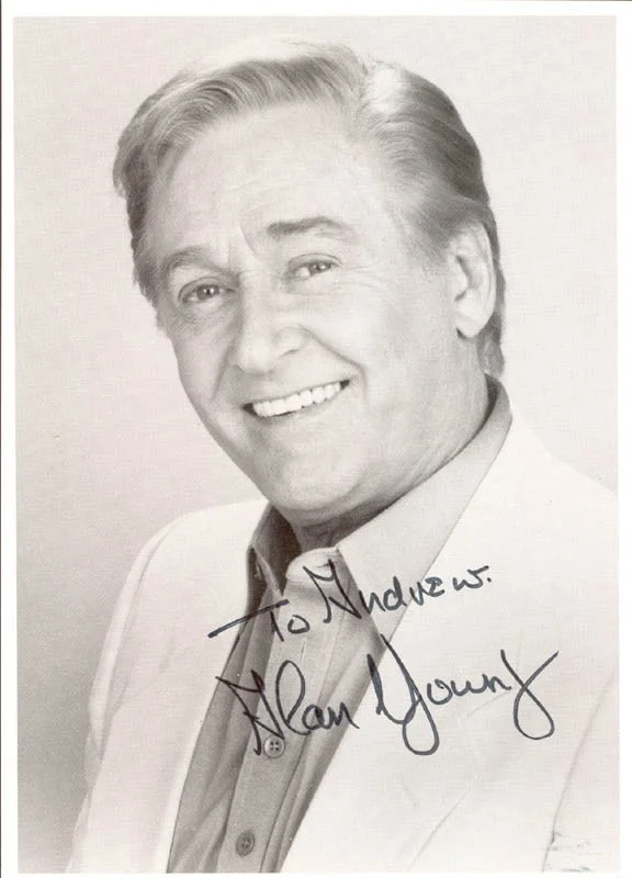 Alan Young — ALAN YOUNG - AUTOGRAPHED INSCRIBED PHOTOGRAPH