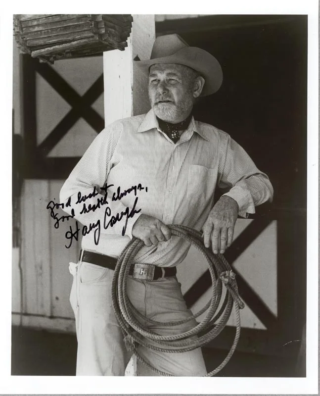 Harry Carey Jr — HARRY CAREY JR. - AUTOGRAPHED SIGNED PHOTOGRAPH