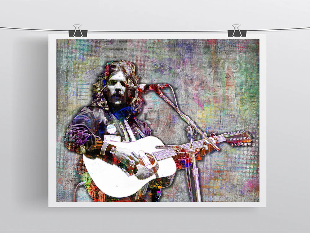 Glenn Frey Tribute Poster, Glenn Frey of The Eagles with Free Shipping, изображение 2
