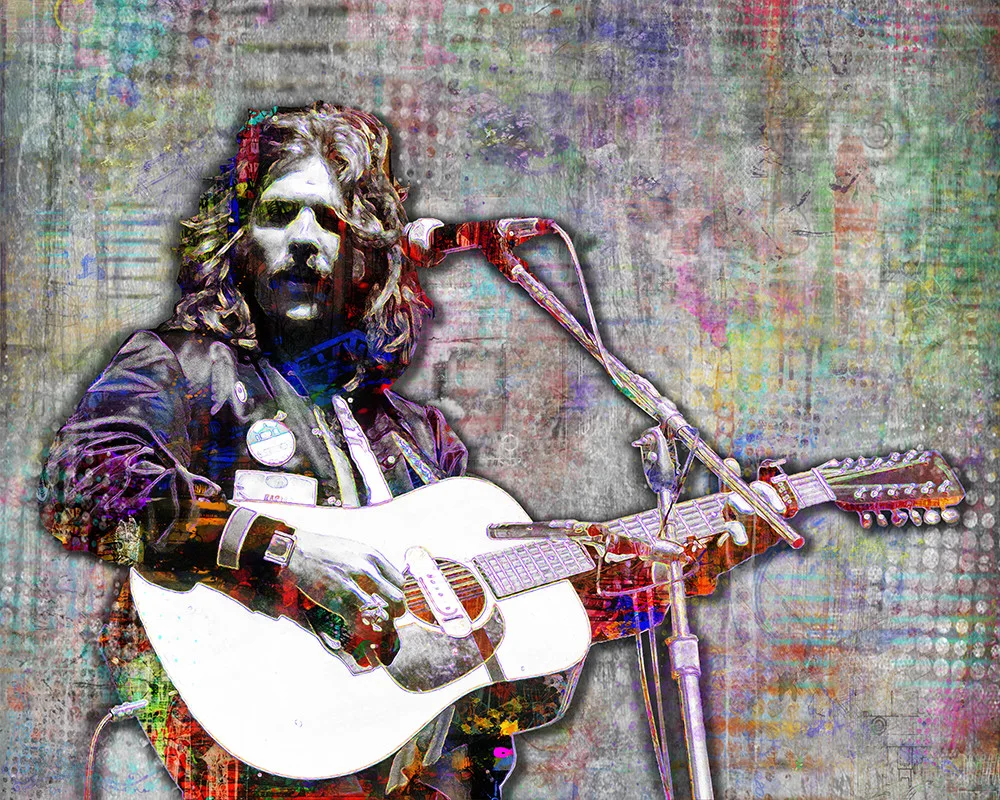 Glenn Frey Tribute Poster, Glenn Frey of The Eagles with Free Shipping, изображение 4