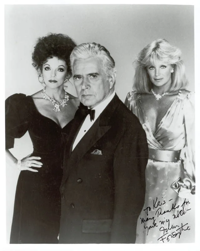 John Forsythe — JOHN FORSYTHE - AUTOGRAPHED INSCRIBED PHOTOGRAPH