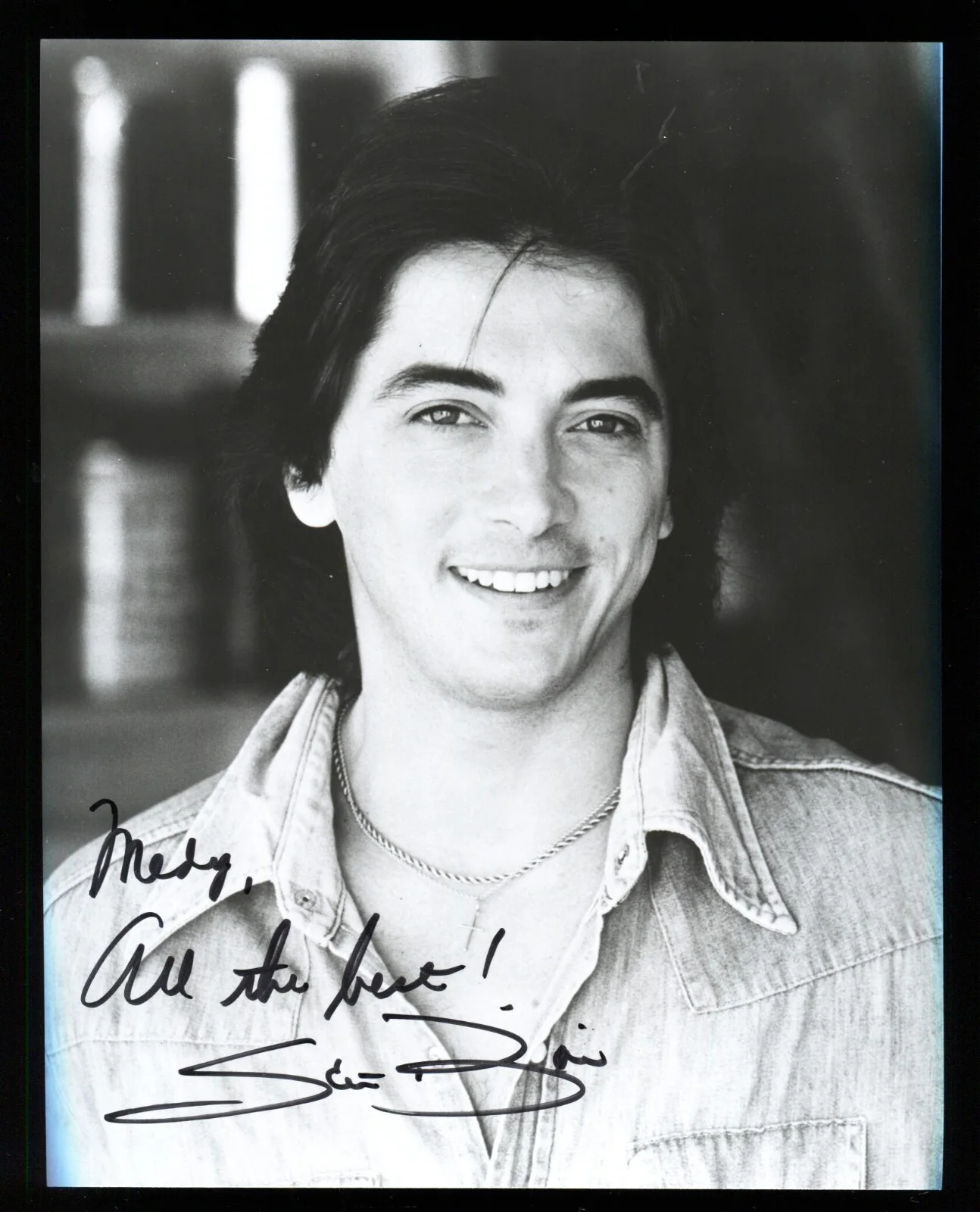 Scott Baio — Scott Baio Signed 8x10 Photo Vintage Autographed Signature Charles In Charge