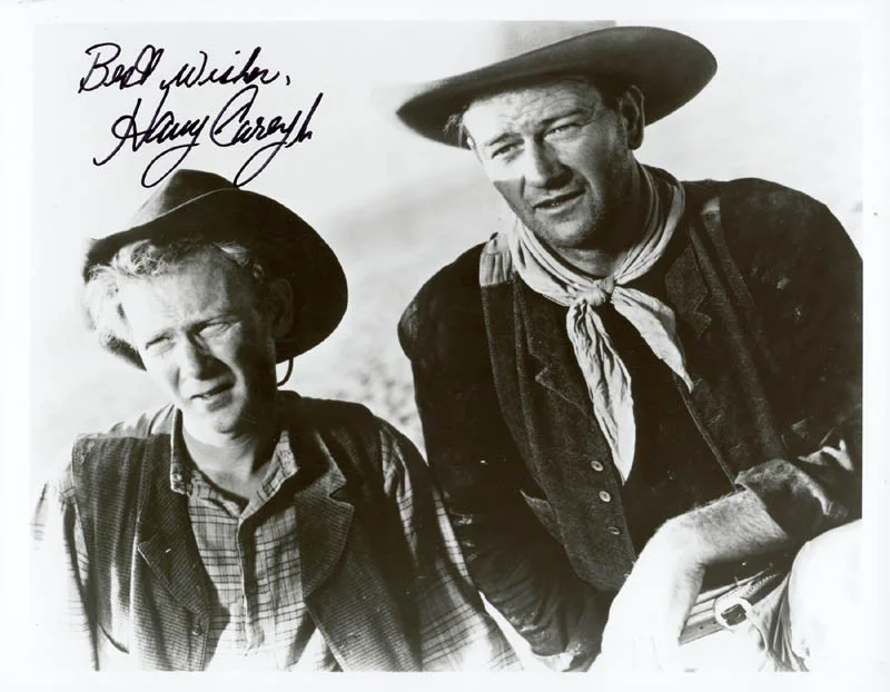 Harry Carey Jr — HARRY CAREY JR. - AUTOGRAPHED SIGNED PHOTOGRAPH