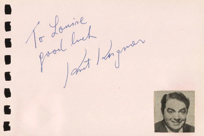 Tony Bill, Kurt Kasznar — TONY BILL - INSCRIBED SIGNATURE CO-SIGNED BY: KURT KASZNAR, изображение 2
