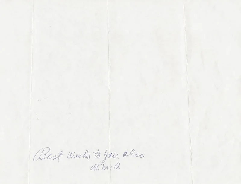 Butterfly Mcqueen — BUTTERFLY McQUEEN - AUTOGRAPH SENTIMENT SIGNED, image 2