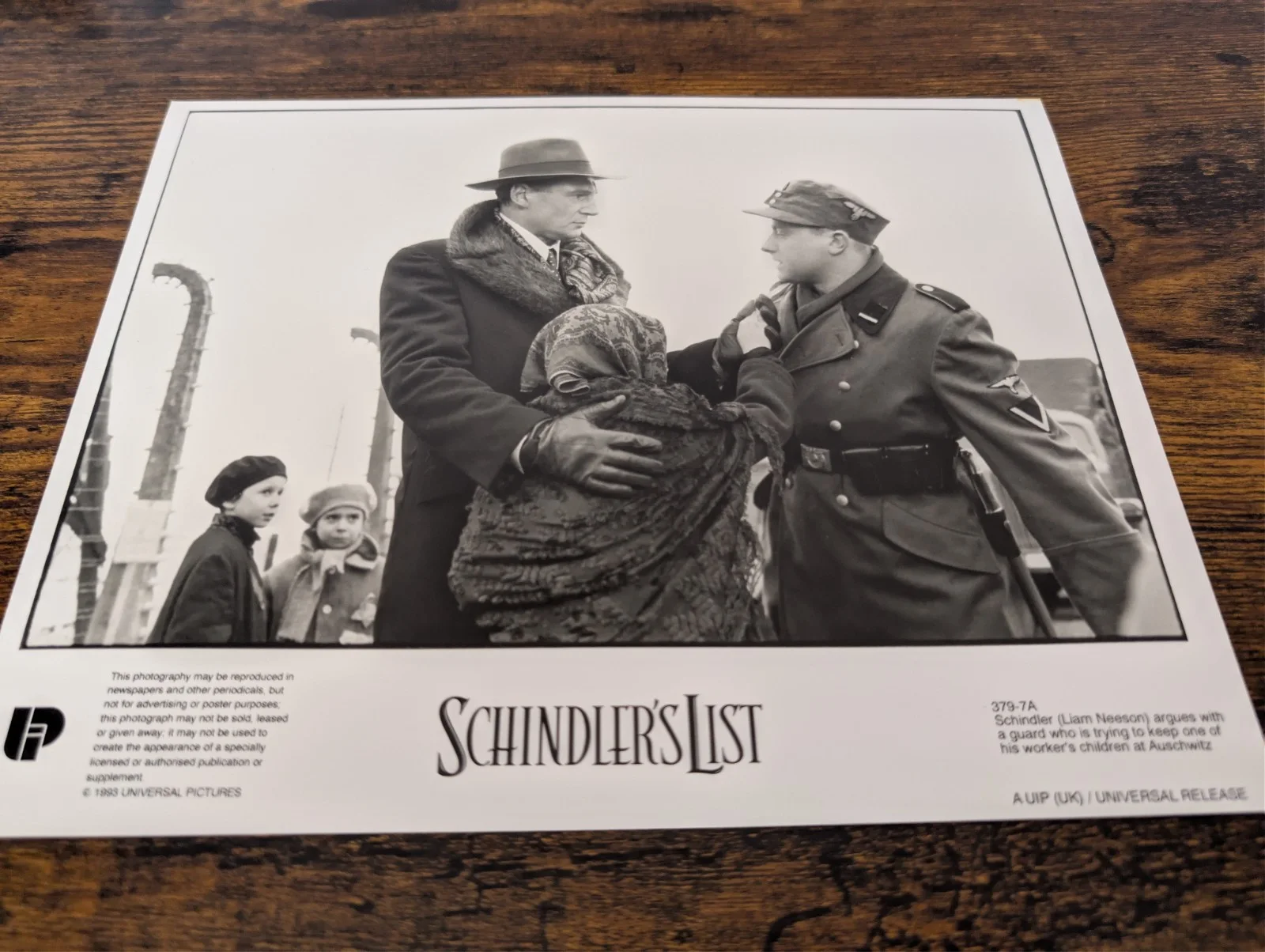 schindler's list press photos x 3, image 4