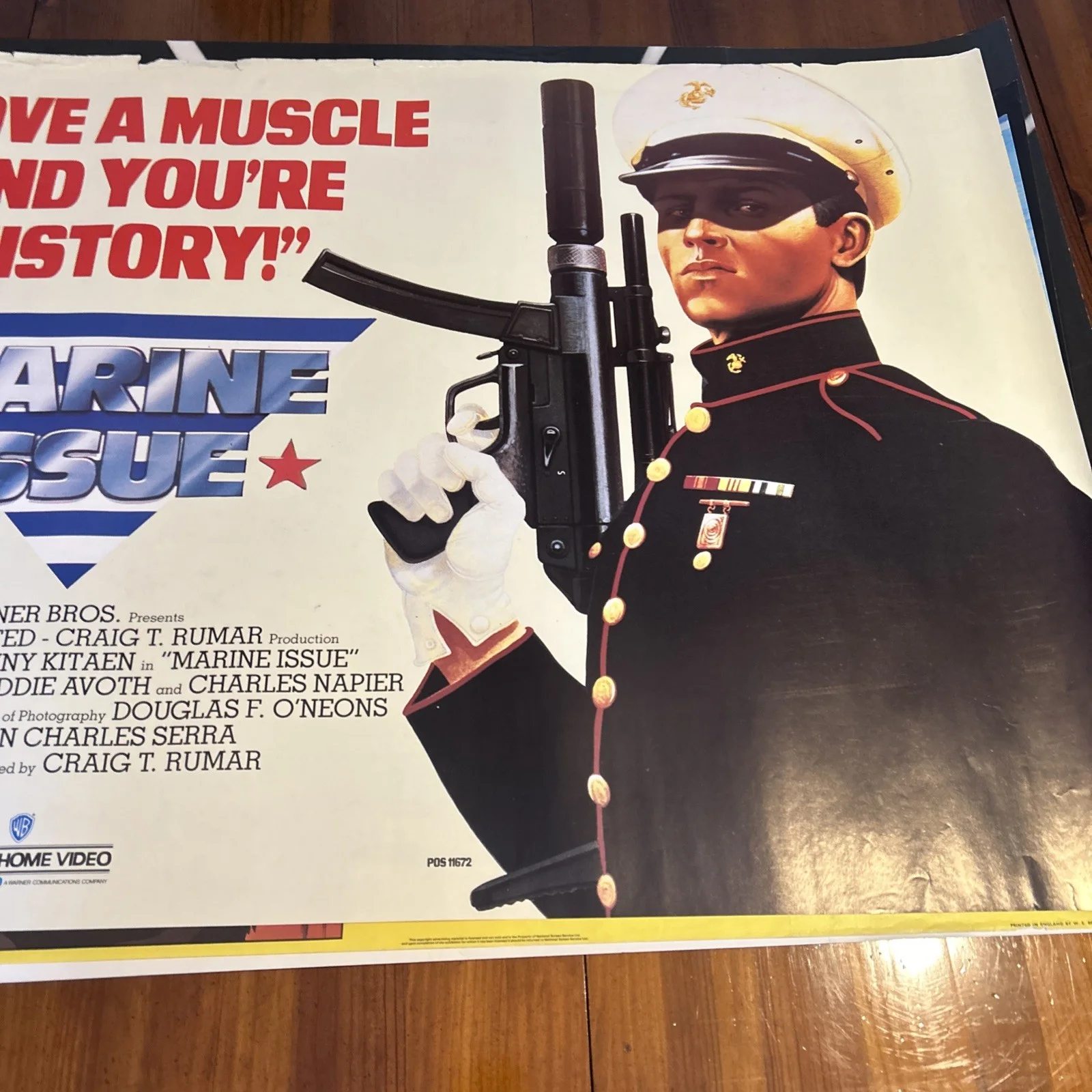Quad Movie/Video Shop Posters Job Lot Bundle x 7 Posters…..Lot 3, image 2