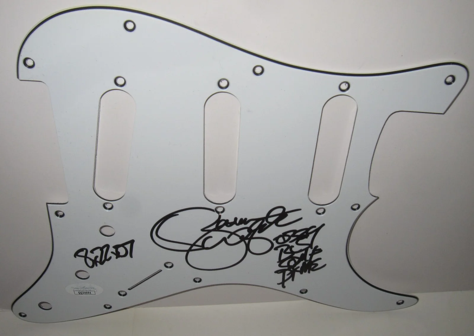 ZAKK WYLDE SIGNED GUITAR GUARD STRAT BLACK LABEL SOCIETY ROCK AUTOGRAPH JSA COA, image 3