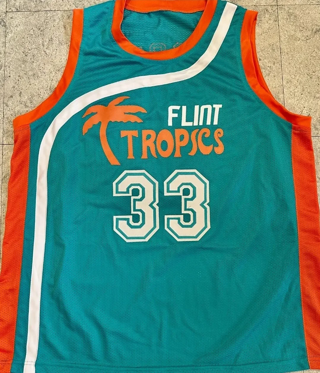 Will Ferrell autograph signed Flint Tropics Jersey - Jackie Moon Semi Pro, image 2