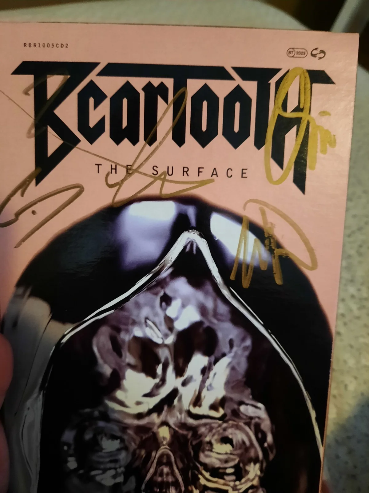 Beartooth - "The Surface" Signed Limited Edition Long Box CD, изображение 2