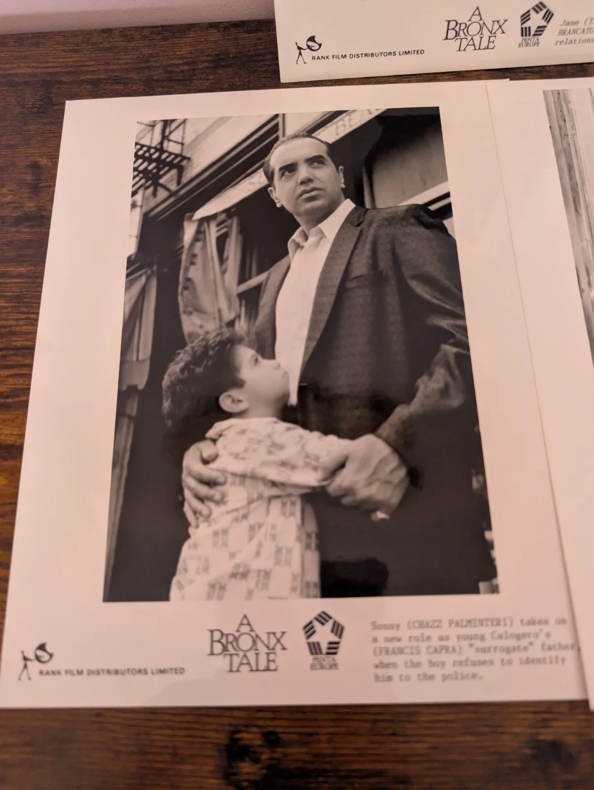 a bronx tale press photo x3, image 2