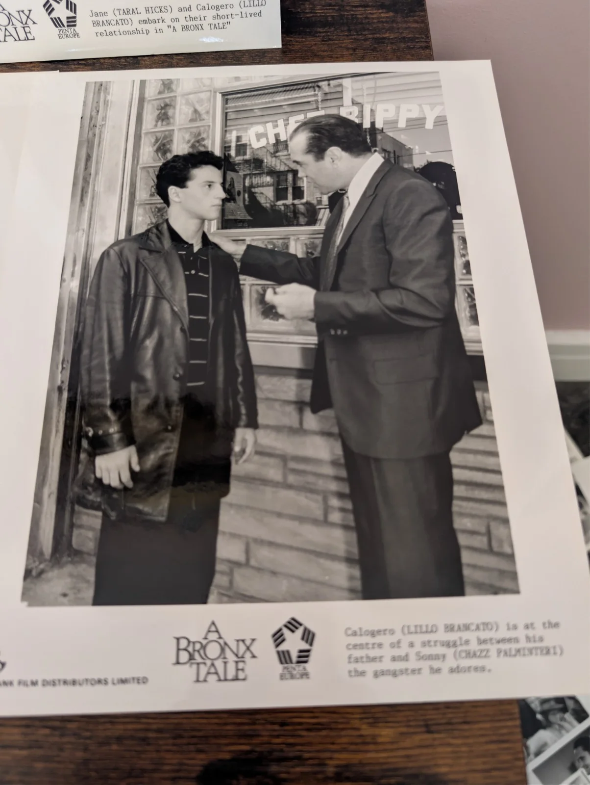 a bronx tale press photo x3, image 3