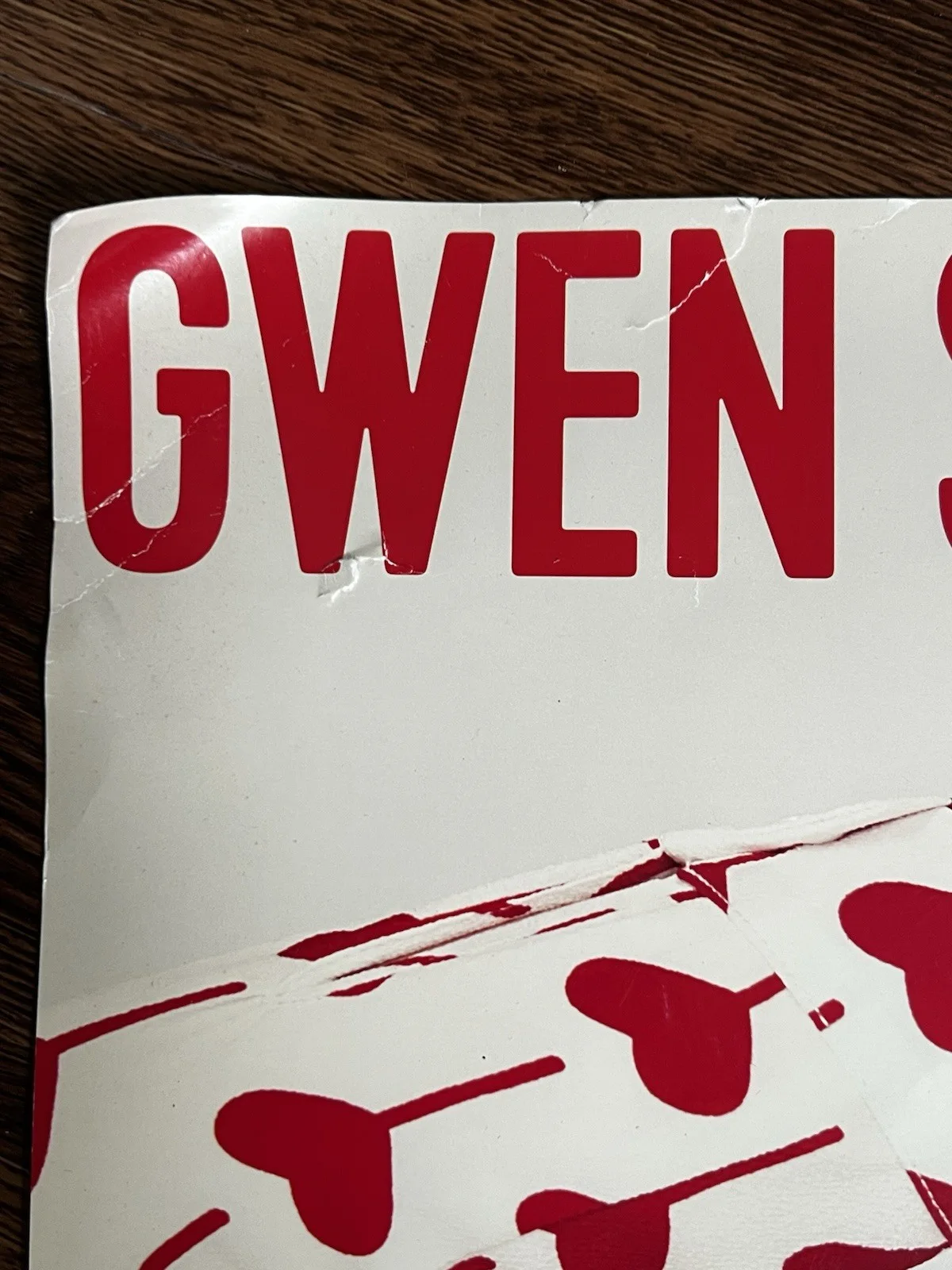 Gwen Stefani Signed Tour Poster 2016 VIP Fan Pack autograph, image 4