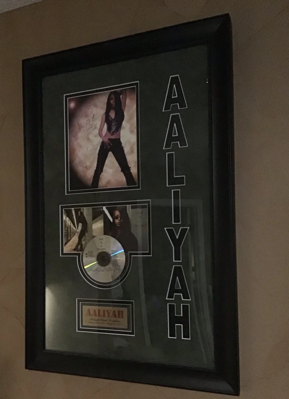 AALIYAH TRIBUTE “One In Million CD, Signed Photo Saying Peace By STARABILLA, image 5