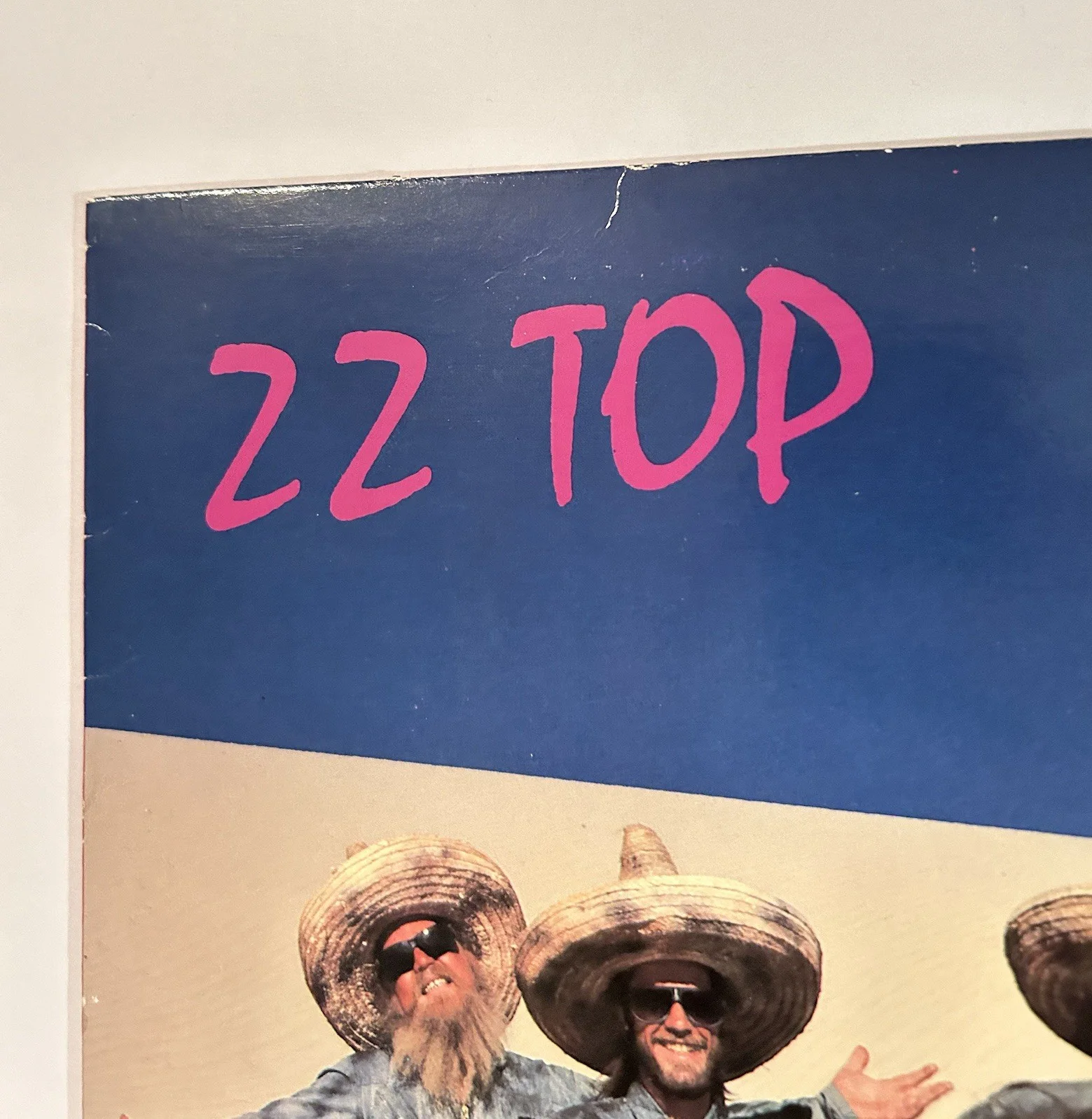 Billy Gibbons of ZZ TOP Signed Vinyl El Loco (proof pic) Autograph, изображение 5