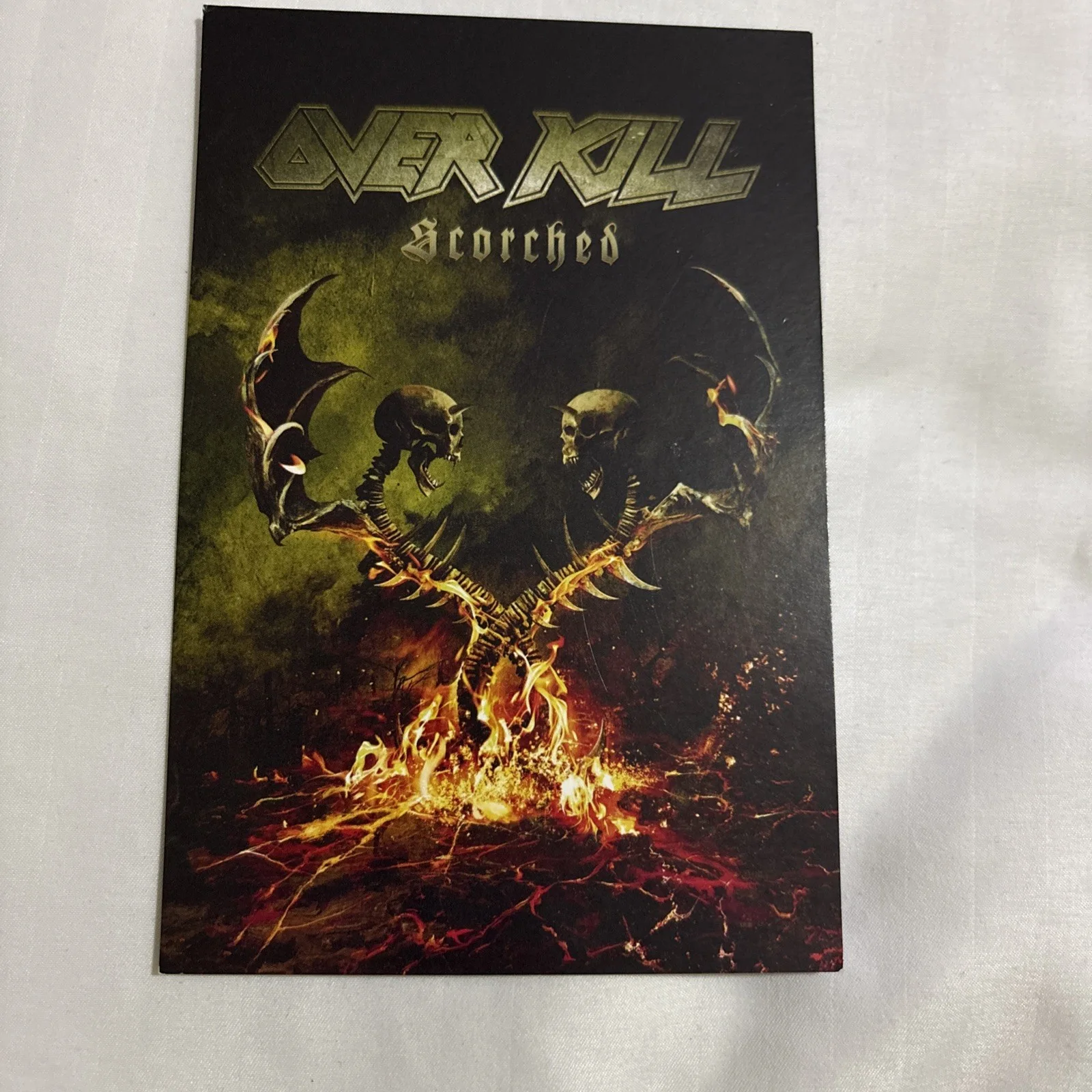 Autographed Scorched by Overkill signed postcard 2026 RSD, image 2