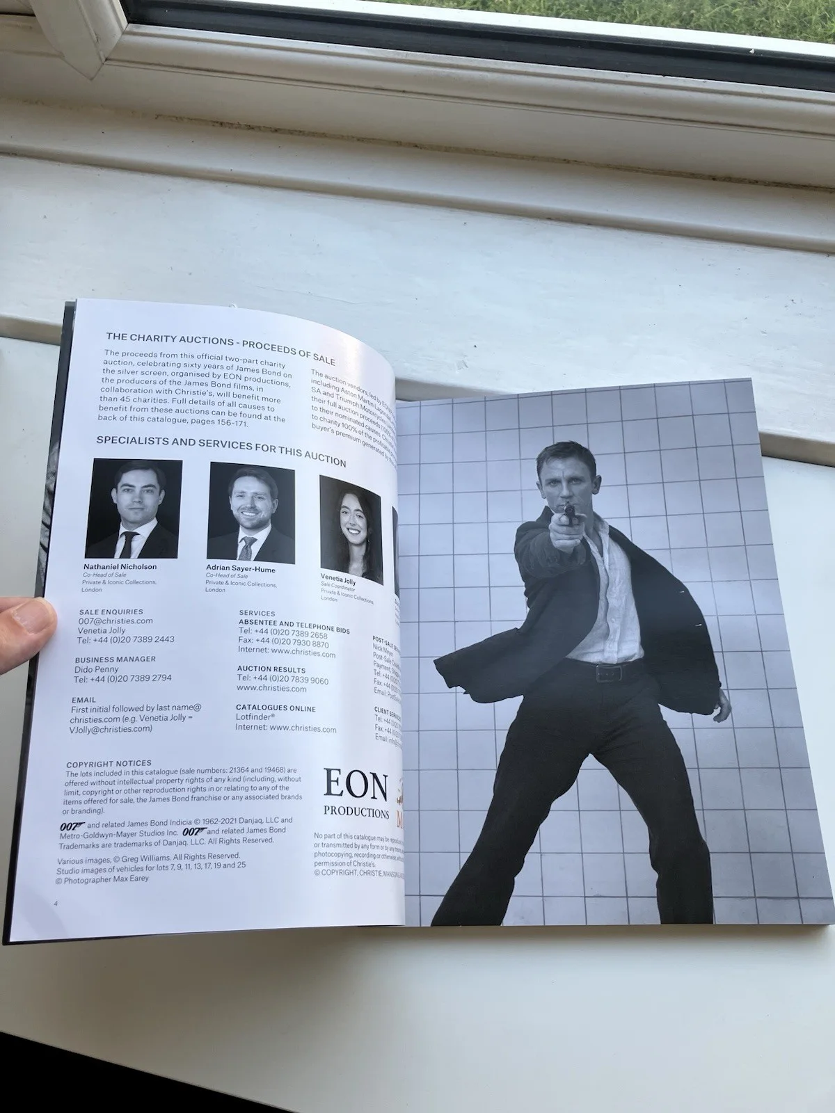 James Bond Sixty Years Of 007 Christies Auction Catalogue, изображение 2