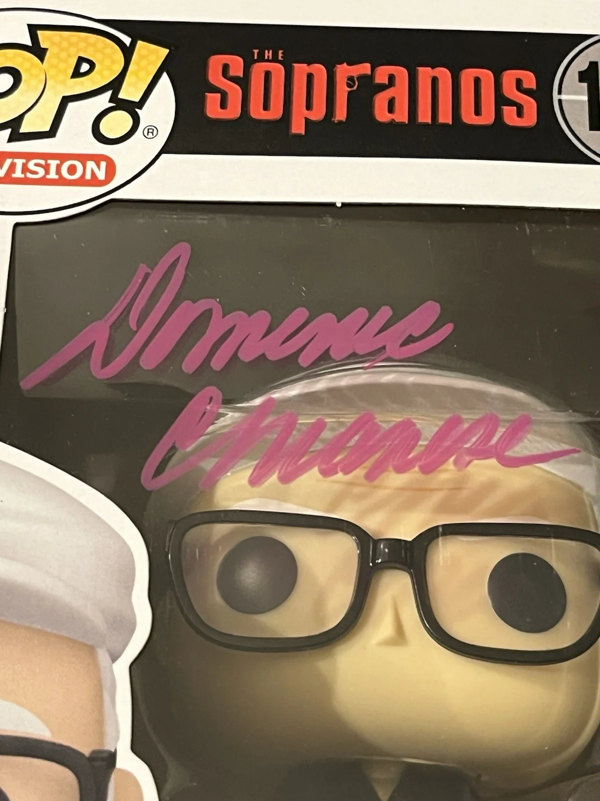 Dominic Chianese — DOMINIC CHIANESE Signed FUNKO POP! Auto COA #1523 JUNIOR SOPRANO The Sopranos, image 2