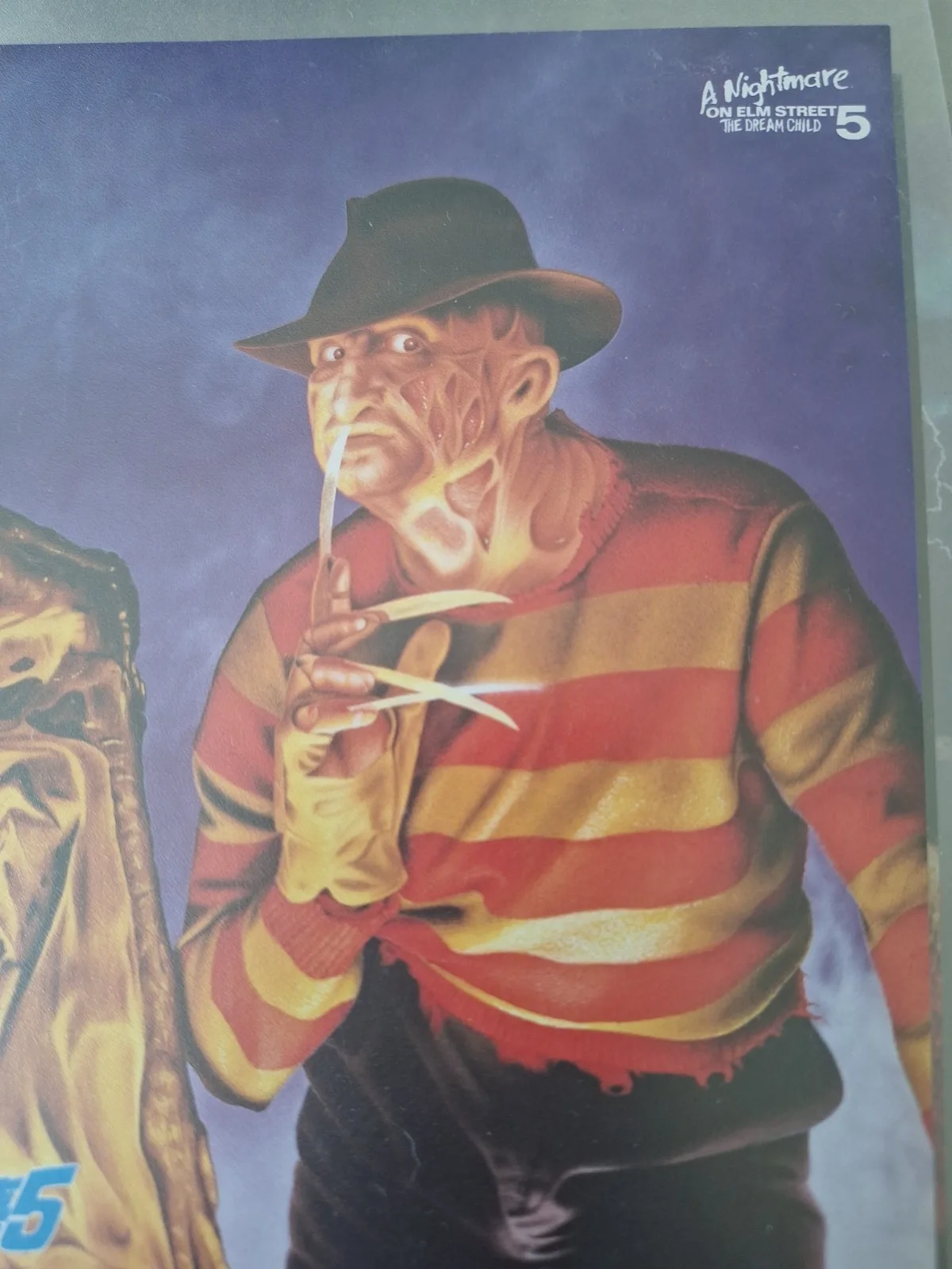 Nightmare On Elm Street 5 - Original Japanese Movie Flyer Ex Cond FREE UK P&P, изображение 2