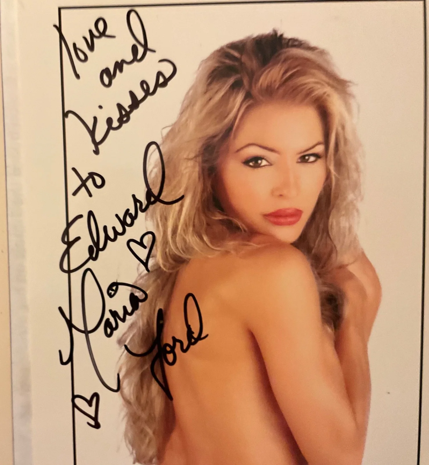 Brinke Stevens — BRINKE STEVENS SIGNED PHoto MARIA FORD DENISE DUFF LUANA AUTOGRAPH LOT SCREAM, изображение 2