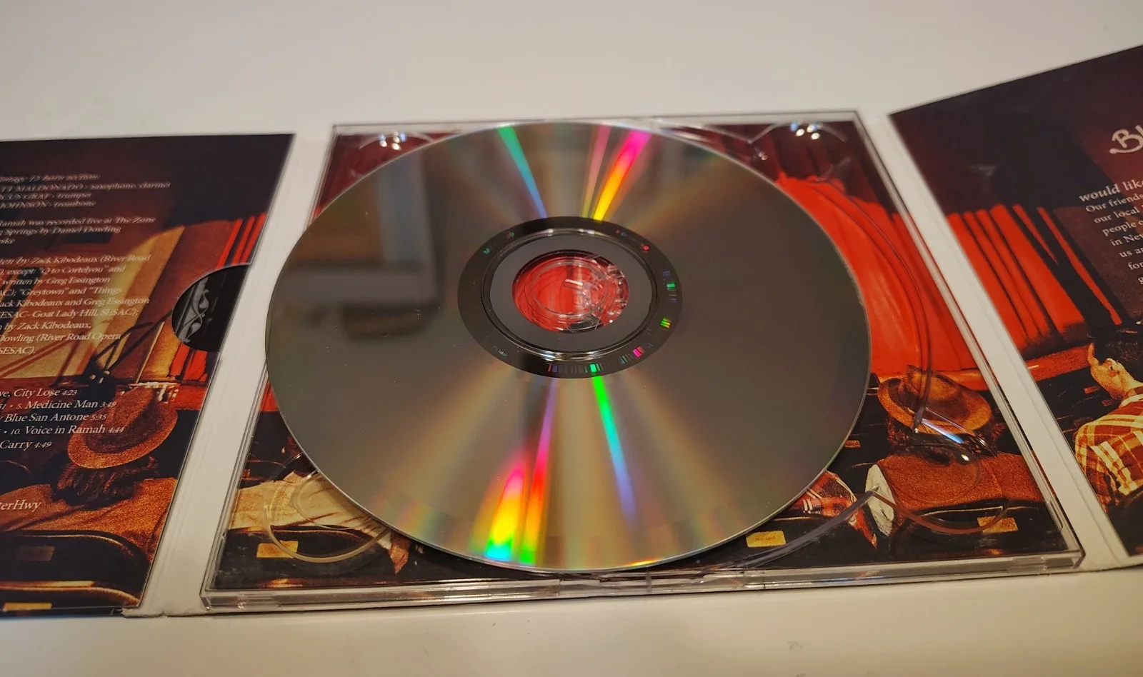 Blue Water Highway Band Signed "Things We Carry" CD & Booklet, image 3