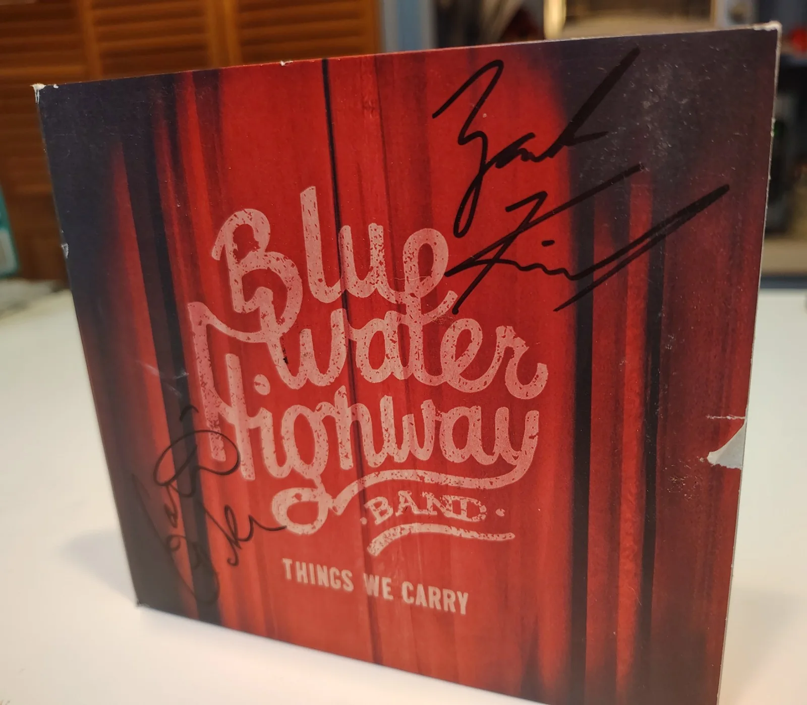 Blue Water Highway Band Signed "Things We Carry" CD & Booklet, image 4