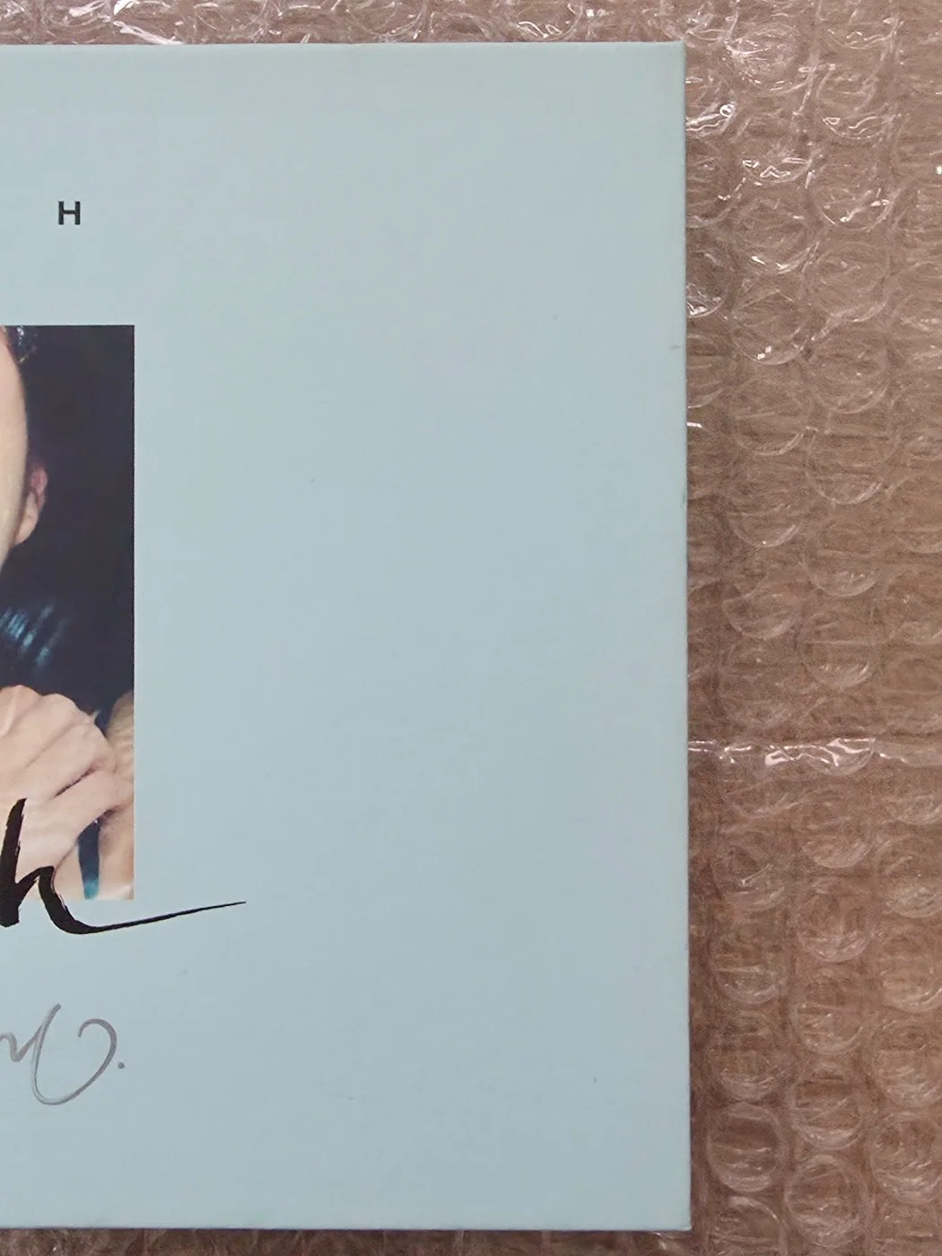 T-ara HYOMI Promo Sticker 2nd Sketch Album Autographed Hand Signed, image 5