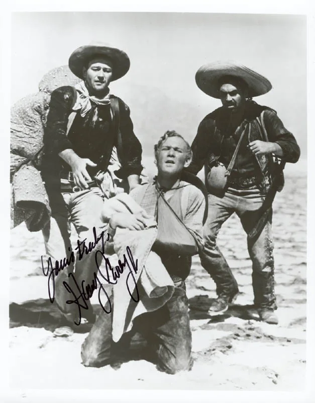 Harry Carey Jr — HARRY CAREY JR. - AUTOGRAPHED SIGNED PHOTOGRAPH