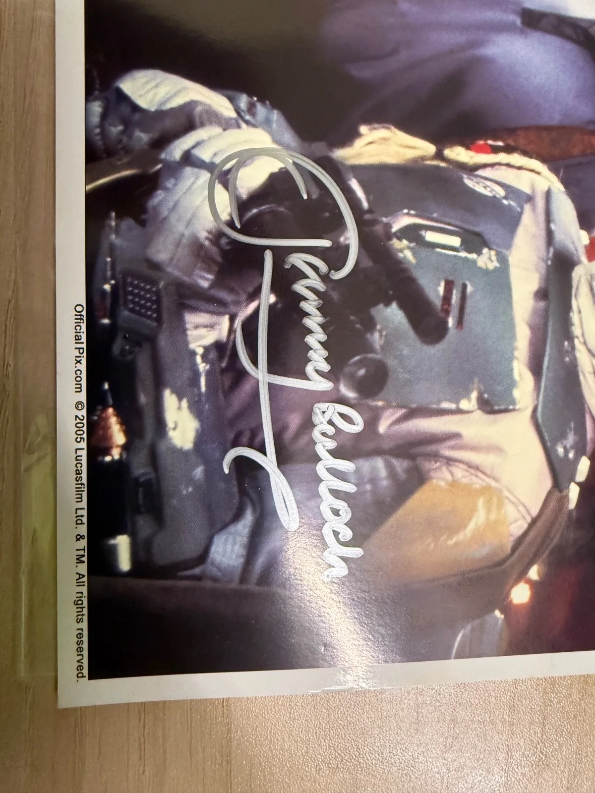 Dave Powers, Jeremy Bullock, Billy D Williams — Star Wars memorabilia picture signed by Dave Prowers, Jeremy Bullock, Billy D Wi, изображение 2