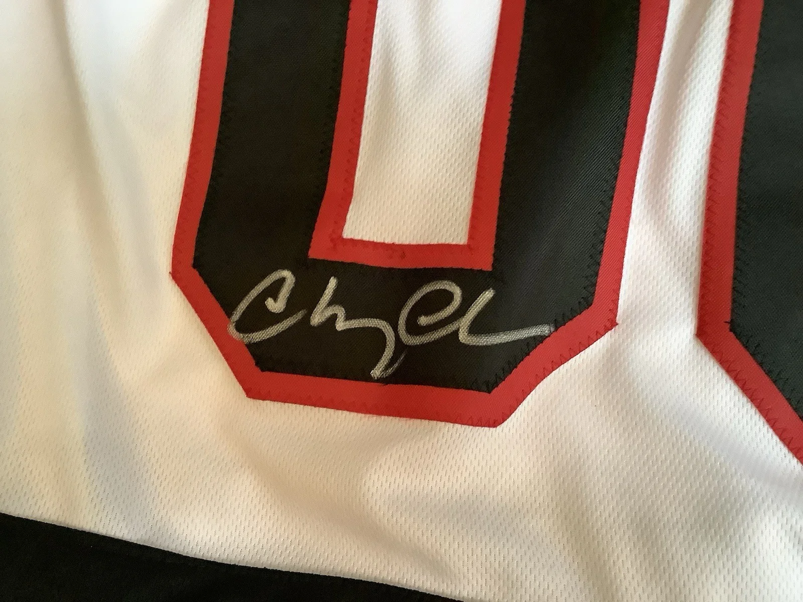 Chevy Chase — Chevy Chase & Beverly D'Angelo Signed Custom Jersey Size XL SWAU Authentication, image 2