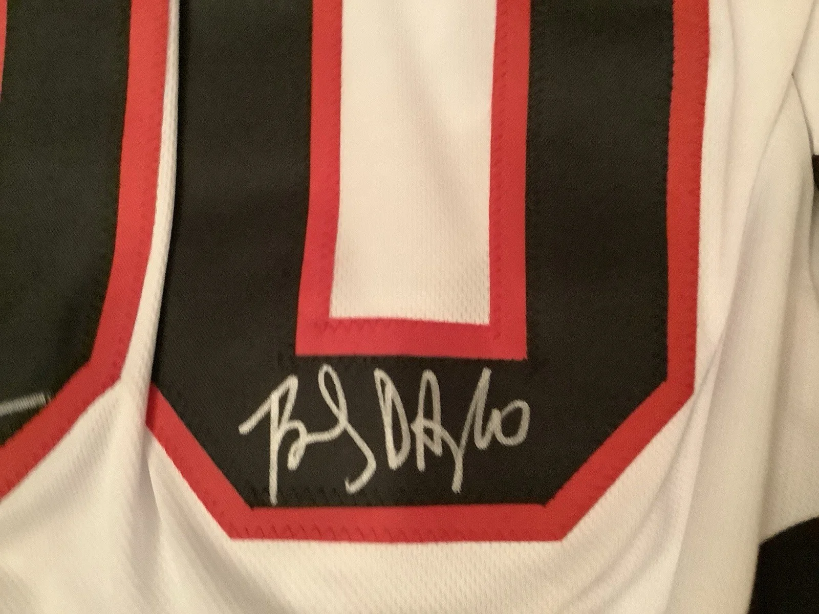 Chevy Chase — Chevy Chase & Beverly D'Angelo Signed Custom Jersey Size XL SWAU Authentication, image 3