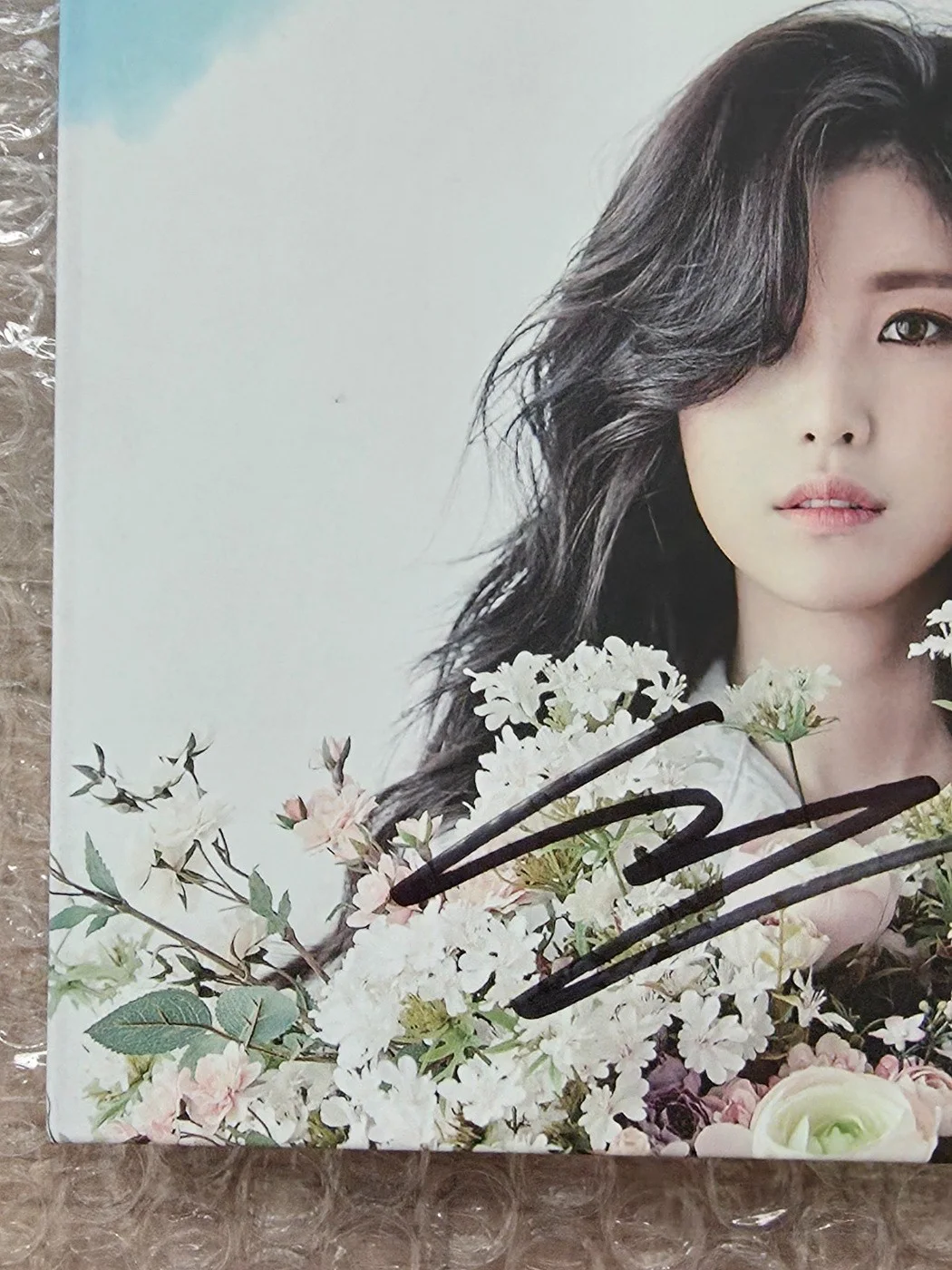 JUN HYO SEONG Promo Sticker 2nd Colored Album Autographed Hand Signed, изображение 4
