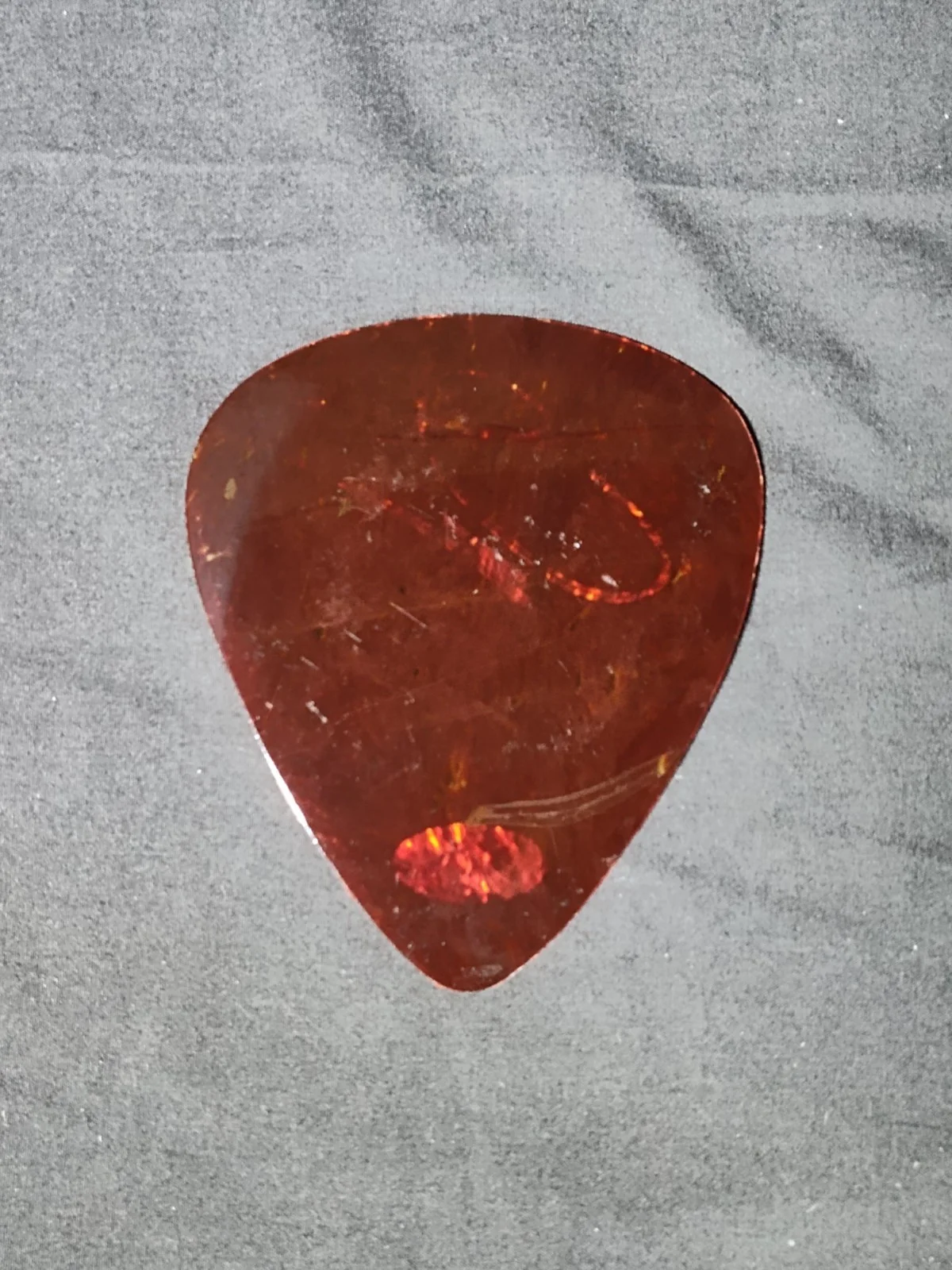 Megadeath (David Ellefson) Signed Monster Guitar Pick With JSA COA, image 5