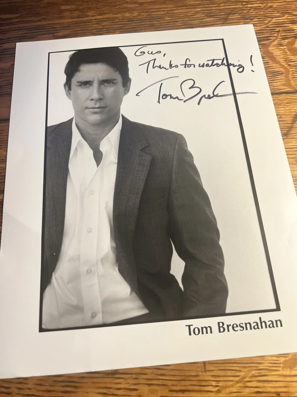 Tom Bresnaham - Autographed 8x10 Photo - Actor - The Kingdom, изображение 2