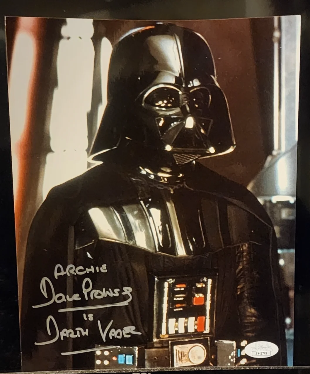 Dave Prowse — Star Wars - Dave Prowse is Darth Vader Signed Autograph Auto 8x10 Photo JSA COA