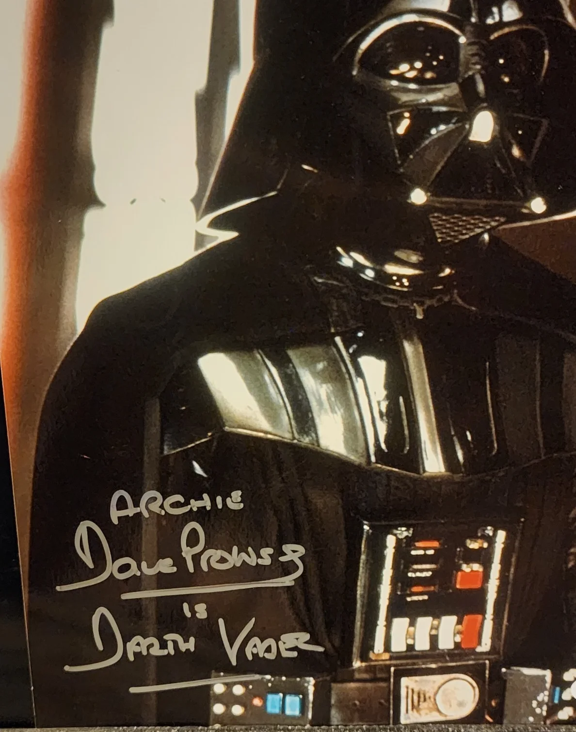 Dave Prowse — Star Wars - Dave Prowse is Darth Vader Signed Autograph Auto 8x10 Photo JSA COA, изображение 3